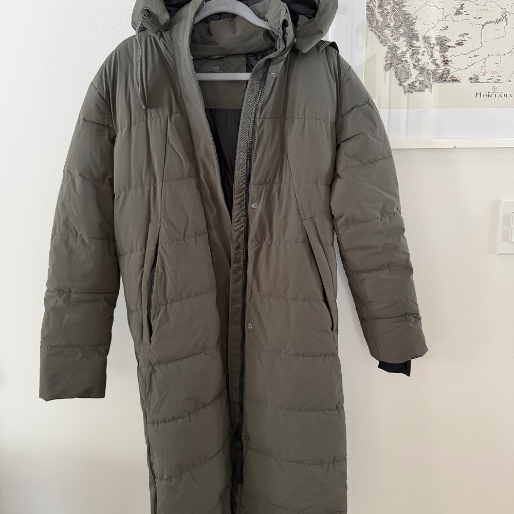 ASOS long puffer jacket